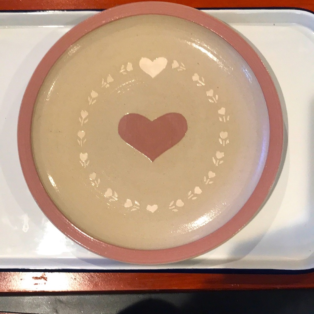 Hand made Round Pottery Platter